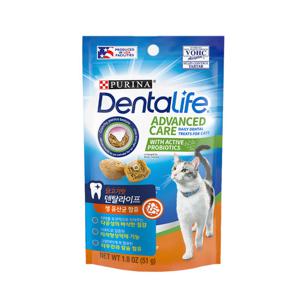 퓨리나 덴탈라이프 치킨 캣 트릿 고양이간식 51g