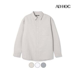 [애드호크]남성 베이직 원포켓 옥스포드 셔츠(HB8LS40)