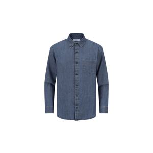 [에디션앤드지]25 F/W 버튼다운 워싱데님 셔츠[NEF4WC1623]