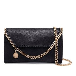 스텔라매카트니 미니 팔라벨라 블랙 체인 숄더 백 581238 W9355