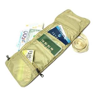 TE7603_보급형 목지갑 _베이지 여행안전용품