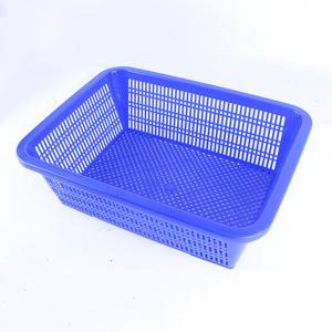 MAGICCLEAN 대원산업 깊은 사각 소쿠리 4호 (특) 블루 채반