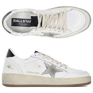 골든구스 25FW 화이트 아이스 블랙 볼스타2 스니커즈 GMF00804 F006970 10220