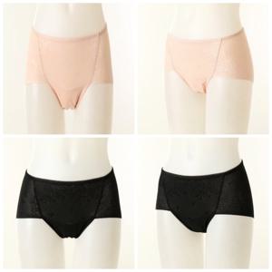 [와코루] 여성 자가드 거들형 위생팬티SET (WPT3910 SET)