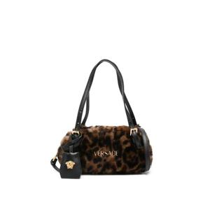 25 FW 베르사체 태그 미니 레오파드 프린트 숄더 백 10191781A16227 TP443798246