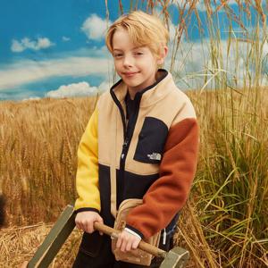 노스페이스키즈 캠프아웃 플리스 자켓-NJ4FR50U