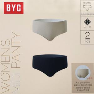 [BYC]누디스판무봉제미디삼각4매입[BYX0285=2매2상자