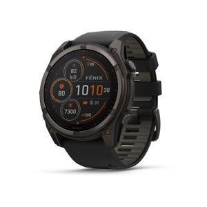 가민 Garmin 피닉스 8 51mm 사파이어 솔라 카본그레이 티타늄 블랙 밴드 GPS 스마트워치