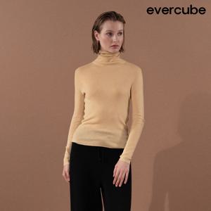 에바큐브 25FW 울캐시미어 블렌디드 터틀넥 풀오버