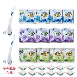 이지드롭 변기클리너 156개 세트(레몬+라벤더+허브)