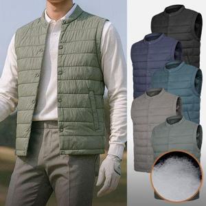 김영주스포츠 남성 에어웨이브 간절기 아웃도어 나일론 경량 패딩 조끼(M6WV07)