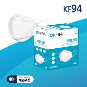 [패션플러스][무크]클린앤영 스탠다드 KF94 황사방역마스크 대형 100매