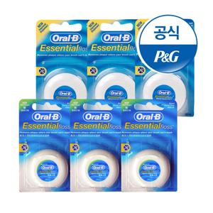 치실 왁스/민트 50m 6개