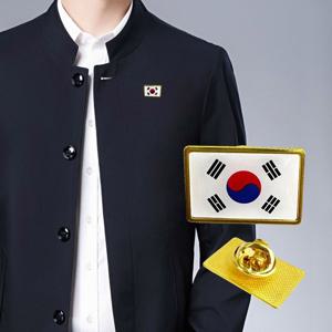 태극기 뱃지 태극뱃지 배지 현충일 애국 DD-13162