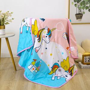 오색달록동물차렵이불 어린이집 낮잠이불 사계절