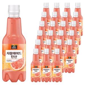 미닛메이드 자몽에이드 탄산 350ml pet