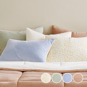 말랑찰떡 극세사 베개커버 50x70 4 color