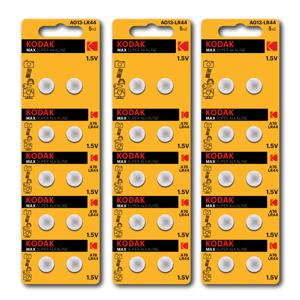 MAX LR44(A76, AG13, LR1154) 1.5V 알카라인 코인건전지 30개