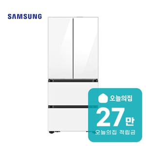 [렌탈] 비스포크 AI 4도어 키친핏 MAX 김치냉장고 418L RK80F42C2W