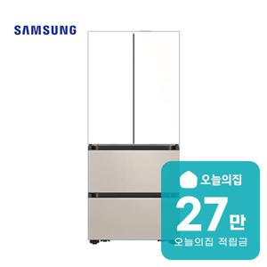 [렌탈] 비스포크 AI 4도어 키친핏 MAX 김치냉장고 418L RK80F42C2XJ