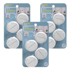 원터치 안전커버(4개입) x(3개) S9127 안전카바