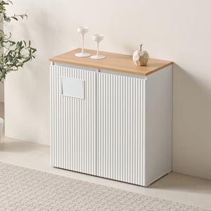 라모칸 템바보드 다용도 분리수거함 재활용 대용량 휴지통 선반 수납장 800