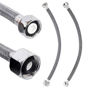 h국산 세면기 양변기 조절대 40cm 고압호스 수전 교체