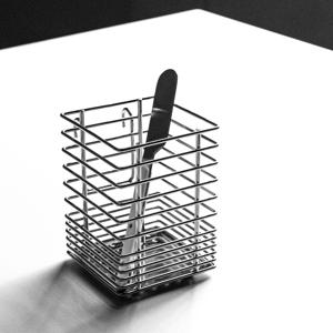 올스텐 식기건조대용 수저통 조리도구 다용도 바스켓 (세로형)