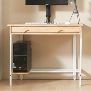 콜미 철제 책상 1인 공부 조립 900