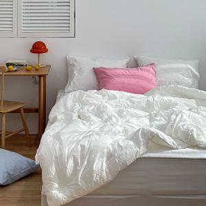 양면 고밀도 항균 순면 클래식 호텔 겨울 차렵이불 SS/Q 5컬러