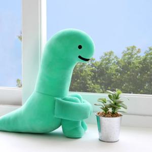 조구만스튜디오 공룡 캐릭터 브라키오 시팅 인형 쿠션
