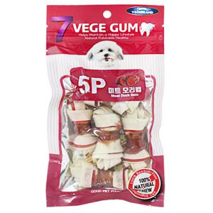 베게 강아지이갈이간식 미트오리껌 5p 스몰