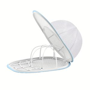 TEMU 모자 세척 케이지 - 식기세척기 및 세탁기 안전한 베이스볼 캡 클리너 홀더, 타원형 디자인, 세탁기/식기세척기에 적합, 압착 방지, 야구 모자·보안모·의류용, 쉬운 청소 패브릭 구조, 식기세척기 사용 가능 액세서리, 통기성 보관 솔루션, WashSafe 소재, 스포츠 애호가용|식기세척기|식기세척기