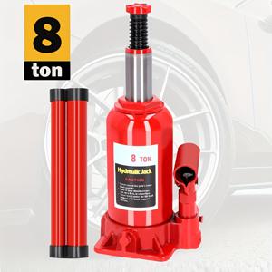 TEMU 10톤 자동차 잭, (22046LBS), 용접 유압 자동차 잭, 펌프 핸들 포함, 8톤 병 잭, (17636LBS) 자동차 수리 및 집 리프트용, 잭, 병 잭, 바닥 잭, 유압 잭, 자동차 리프트, 자동차 잭 및 스탠드 키트, 두꺼운 강철, 새로운 버전