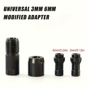 TEMU 2개 직각 그라인더 어댑터 6/3mm M10 스레드 타입 100 그라인더용 - 헤비 듀티 금속 구조, 0.023