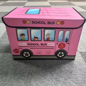 TEMU 아이들을 위한 장난감 정리함 - 플립 뚜껑 포함, 파란색/노랑/빨간색 교실용 보관함, 튼튼한 카드보드로 만든 놀이방 및 가정용 수납함, 교육적 학습을 위한 캐릭터 디자인, 접이식 스토리지, 침대 밑 수납, 부모와 선생님을 위한 아이들 보관함