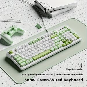 TEMU EWEADN 무선 무소음 게이밍 키보드, 무소음 타이핑 키, 안티-고스트, 휴대용 키보드, USB 플러그 앤 플레이, 노트북 데스크탑 PC 사무실 및 게임용|키보드|게임|USB