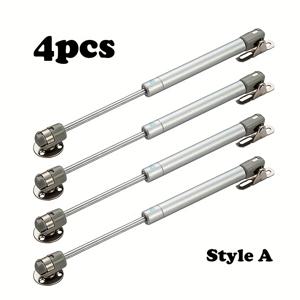 TEMU 4개 세트, 100N 캐비닛 가구 유압 지지봉, 공기압 봉, 접이식 도어용 하드웨어 및 가스 지지대