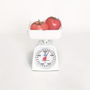 TEMU 주방 기계식 저울, 식품 저울 스프링 저울, 5kg 용량, 배터리 불필요, ABS 재질, 비접촉 식품 등급 - 베이킹 및 요리 무게 측정 도구