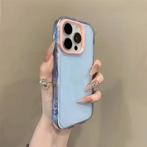 TEMU 도파민 젤 에어백 폰 케이스, 아이폰 16 프로 맥스, 15, 14 플러스, 13, 12, 11 보호 커버에 적합, 크리스마스 선물, 새해 선물, 부활절 선물, 할로윈 선물, 가족 및