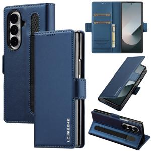 TEMU 삼성 갤럭시 Z 폴드 3/4/5/6/7용 고품질 합성 인조 가죽 커버 | 세련된 카드 홀더 디자인, 오래 지속되는 보호 및 패션 케이스