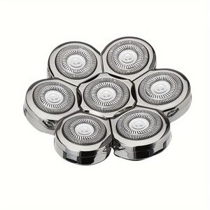 TEMU 남성용 전기 교체 면도기 헤드, 전기 면도기용 7D 전기 교체 면도기 헤드, 면도기 블레이드 교체 액세서리