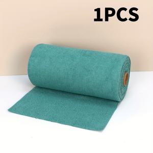 TEMU 손으로 찢을 수 있는 마이크로화이버 청소 천 1개, 호텔용 흡수성 및 탈모 방지 래그, 부엌, 욕실, 차량, 학교, 레스토랑 청소에 사용되는 색상이 다양한 식기 세척 매트, 자동차 세차 패드