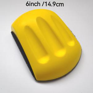 TEMU 1pc 5/6인치 마우스 샌드페이퍼 목공 핸드 툴 - 수동 샌딩 패드 가구 핸드 툴 - 자동차 그라인딩 패드 크래프트 블록