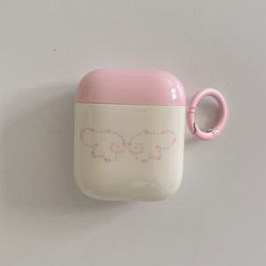 TEMU 핑크 뚜껑 베이지 화이트 이어폰 케이스 IMD 이어폰 케이스 for airpods 1/2/3/4/Pro용