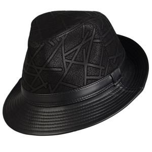 TEMU 남성용 정품 가죽 페도라 모자 - 우아한 블랙, 넓은 챙 & 구조적 디자인, 시원하고 세련된 스타일, 가을/겨울용, 캐주얼 & 포멀 이벤트, 내구성 있는 캐주얼 의상, 남성에게 이상적인 선물 (블랙/그레이/탄/네이비/다양한 색상) - 클래식 & 모던 디자인, 편안한 착용감, 캐주얼 & 포멀 의상에 다재다능, 일상 및 특별한 날에 완벽|모자|남자모자