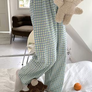 TEMU 캐주얼, 루즈핏 편안한 레그 슬립팬츠, 캔디 컬러, 여성용 롱 슬립팬츠, 겨울 파자마 팬츠, 여성용 잠옷, 나이트웨어, 여성용 파자마 팬츠, 잠자리 편안함,편안한 잠옷,캐주얼 잠옷,편안한 핏 팬츠,통기성 소재,부드러운 원단,캐주얼 파자마,편안한 라운지웨어,편안한 잠옷 바지,성인용 파자마