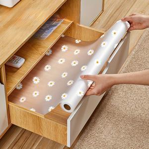 TEMU 1롤 118.11인치 고품질 미끄럼방지 매트, 주방 캐비닛용, 모던 패턴 방수 EVA 분할판, 냉장고 서랍, 카운터탑, 신발장, 창고용 절단 가능한 내구성 다용도 투명 두꺼운 단열 패드, 선반 라이너, 선반 라이너