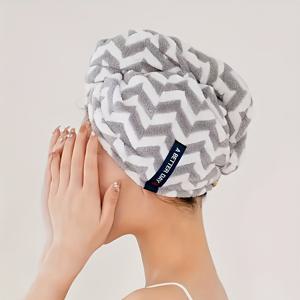 TEMU 사계절 사용 가능한 빠른 건조 헤드스카프, 편안한 빠른 건조 캡, 부드러운 흡수 타월, 고품질 헤드스카프, 욕실 용품 및 가정용품. 스크럽, 세척, 닦기, 청소