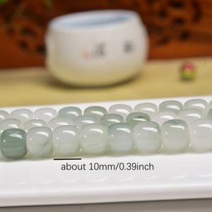 TEMU 천산 청색 자연 비즈 1줄, DIY 주얼리 만들기, 팔찌, 목걸이, 귀걸이에 완벽한 무작위 모양 비즈, 축제 선물, 친척과 친구에게 증정용